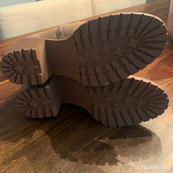 1DAY SALE PRICE 🍂 NEW NINE WEST REAL SUEDE & FUR ANKLE BOOTS - Picture 8 of 9